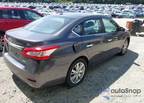 2013 Nissan Sentra Sl из США, поврежденный, VIN 3N1AB7AP1DL680490